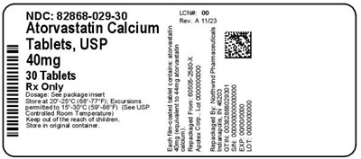 Label (82868 029 30   Rev A 11 23)